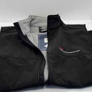 Audi Branded Men's Black Softshell Vest - Size L